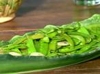 Snow Peas with Orange Liqueur